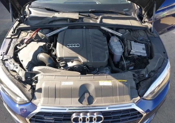 Audi A5 cena 64950 przebieg: 43510, rok produkcji 2021 z Drzewica małe 67